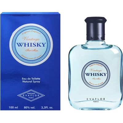 Evaflor Vintage Whisky Eau de Toilette - Parfum Épicé Aromatique - 100ml - Publicité Evaflor Vintage Whisky Eau de Toilette - Parfum Épicé Aromatique - 100ml - Publicité