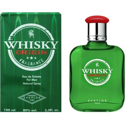 Evaflor Whisky Origin Eau de Toilette - 100ml - Publicité Evaflor Whisky Origin Eau de Toilette - 100ml - Publicité