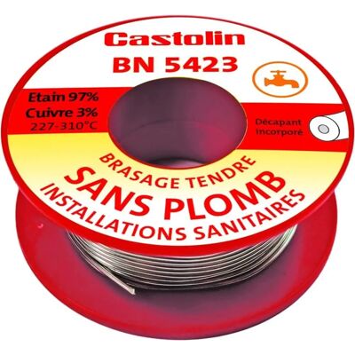 Castolin BN 5423 - Soudeux de 2mm - Pour plomberie - Publicité Castolin BN 5423 - Soudeux de 2mm - Pour plomberie - Publicité