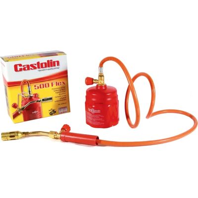 Castolin 45090 FLX - Kit Chalumeau - Haute Temp, Change Rapide, Polyvalent - Publicité Castolin 45090 FLX - Kit Chalumeau - Haute Temp, Change Rapide, Polyvalent - Publicité