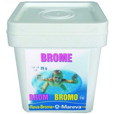 Pastilles désinfectantes pour piscine MAREVA - 5kg - Modèle 133401U - Publicité Pastilles désinfectantes pour piscine MAREVA - 5kg - Modèle 133401U - Publicité