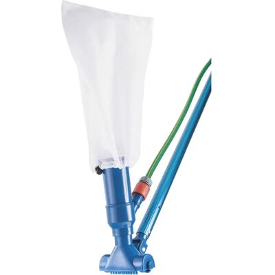 Aspirateur de piscine Mareva - Bleu - Aspiration efficace de feuilles et débris - Publicité Aspirateur de piscine Mareva - Bleu - Aspiration efficace de feuilles et débris - Publicité