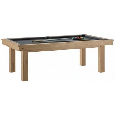 René Pierre - Lafite - Chêne sable - Gris ardoise - Table de billard - Publicité René Pierre - Lafite - Chêne sable - Gris ardoise - Table de billard - Publicité