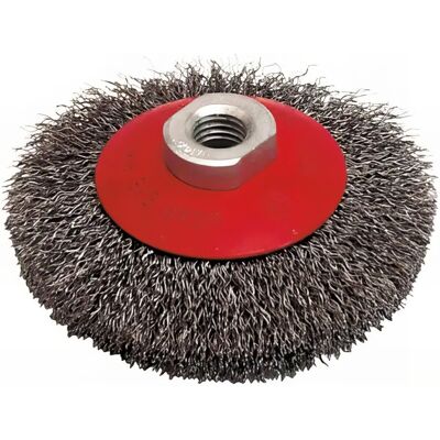 Brosses en Coupe en Acier LEMAN - 100mm, Pack de 4, M14 - Usage Intensif Brosses en Coupe en Acier LEMAN - 100mm, Pack de 4, M14 - Usage Intensif