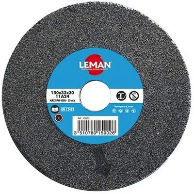 Leman 150mm Schleifscheibe - Metall 60 Körnung Leman 150mm Schleifscheibe - Metall 60 Körnung
