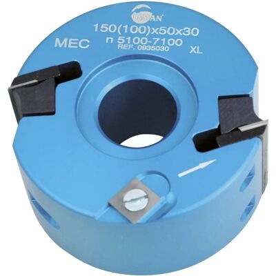 Leman Aluminium-Profilführung / Nutführungsaufnahme - 100mm Durchmesser, 30mm Achse, 50mm Höhe Leman Aluminium-Profilführung / Nutführungsaufnahme - 100mm Durchmesser, 30mm Achse, 50mm Höhe