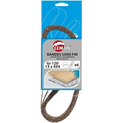 Leman Modell 13454.03 Korund-Schleifband - Für Holz und Metall Leman Modell 13454.03 Korund-Schleifband - Für Holz und Metall