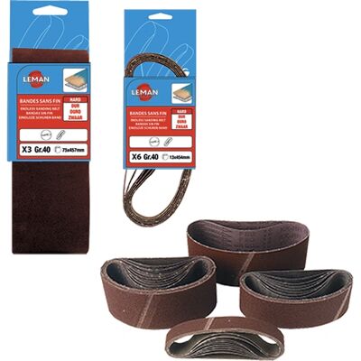 Leman - 100560.01 - Korund - 100x560mm - Abrasive belt Leman - 100560.01 - Korund - 100x560mm - Abrasive belt
