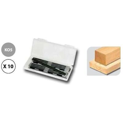 Lame reversibili Leman - 82x5,5x1,1 mm - Confezione da 10 Lame reversibili Leman - 82x5,5x1,1 mm - Confezione da 10