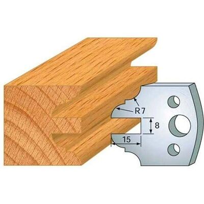 Leman - 800.099 - Hauteur 40 mm - Acier - Profile cutter - Publicité Leman - 800.099 - Hauteur 40 mm - Acier - Profile cutter - Publicité