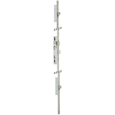 METALUX 92MTX Cerradura Multipunto - 3 Puntos, Reversible, Manija U en Acero METALUX 92MTX Cerradura Multipunto - 3 Puntos, Reversible, Manija U en Acero