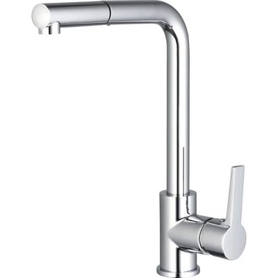 Eurosanit GANGE Mezclador alto para fregadero con ducha extraíble - Grifo Eurosanit GANGE Mezclador alto para fregadero con ducha extraíble - Grifo