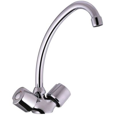 EUROSANIT Grifo de Cocina Cromado - Alto, Cerámico, Latón EUROSANIT Grifo de Cocina Cromado - Alto, Cerámico, Latón