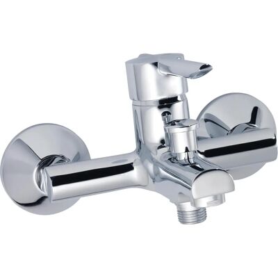 EUROSANIT Grifo de baño alto cromado - Mezclador monomando EUROSANIT Grifo de baño alto cromado - Mezclador monomando