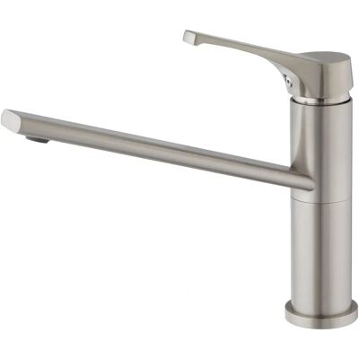 Eurosanit - Grifo de Cocina - Acero Inoxidable Cepillado - Bico Alto - Cartucho Cerámico Duradero Eurosanit - Grifo de Cocina - Acero Inoxidable Cepillado - Bico Alto - Cartucho Cerámico Duradero