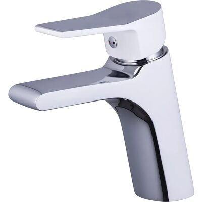 Modelo Eurosanit - Grifo de cerámica cromado - Lavabo de baño Modelo Eurosanit - Grifo de cerámica cromado - Lavabo de baño