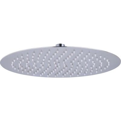 Eurosanit - Tête de douche inox chromée extra plate - 300 mm - Publicité Eurosanit - Tête de douche inox chromée extra plate - 300 mm - Publicité