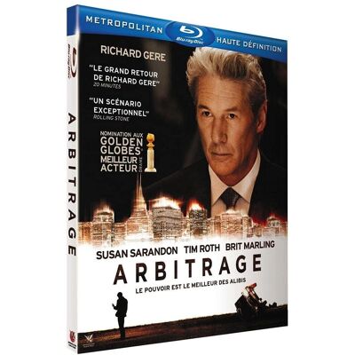 Arbitrage Nicholas Jarecki - Blu-ray d'occasion français - Zone libre - Publicité Arbitrage Nicholas Jarecki - Blu-ray d'occasion français - Zone libre - Publicité