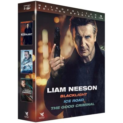 Liam Neeson - 3 Films - Blacklight, Ice Road, The Good Criminal - Coffret DVD Liam Neeson - 3 Films - Blacklight, Ice Road, The Good Criminal - Coffret DVD