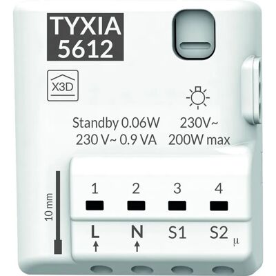 Delta Dore - Funkempfänger 2-Wege Tyxia 5612 - Modell 6351906 Delta Dore - Funkempfänger 2-Wege Tyxia 5612 - Modell 6351906
