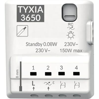 Modulo dimmer wireless Delta Dore Tyxia 3650 Modulo dimmer wireless Delta Dore Tyxia 3650