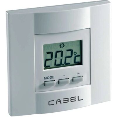 Cabel Modelo 6360003 Termostato digital de ambiente - Termostato Cabel Modelo 6360003 Termostato digital de ambiente - Termostato