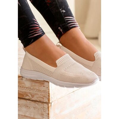 LASCANA Modell 36 Bunt Veganer Slip-On Sneaker LASCANA Modell 36 Bunt Veganer Slip-On Sneaker
