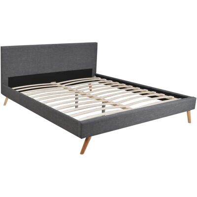 Weber FJORD 160x200 - Cama, Gris Oscuro Weber FJORD 160x200 - Cama, Gris Oscuro