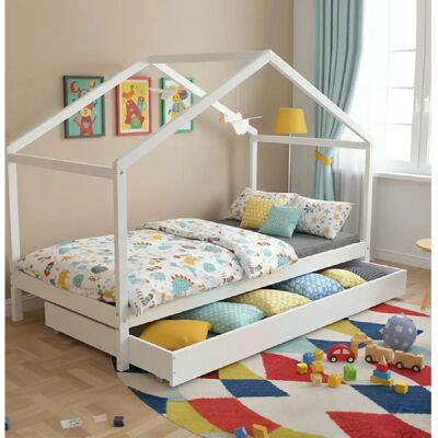 KOALA - KOALA - Blanco - 90x190 cm - Cama KOALA - KOALA - Blanco - 90x190 cm - Cama