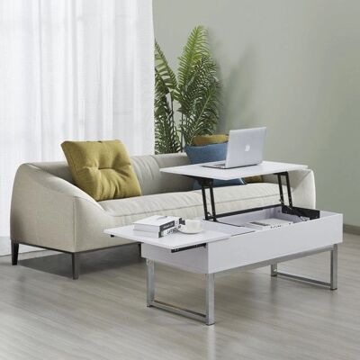 IKEA Weiße Umkehrbare Couchtisch - Coffee Table IKEA Weiße Umkehrbare Couchtisch - Coffee Table