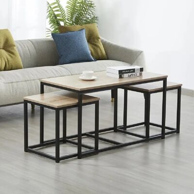 UnknownBrand - Nest 3 Tables - Publicité UnknownBrand - Nest 3 Tables - Publicité