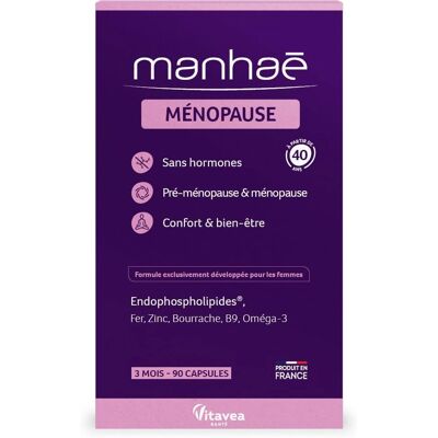Vitavea Soutien Ménopause - Omega-3, Fer, B9 - 90 Capsules - Publicité Vitavea Soutien Ménopause - Omega-3, Fer, B9 - 90 Capsules - Publicité