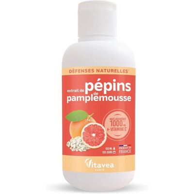 Vitavea Extrait de Pépins de Pamplemousse Vitamine C - Complément alimentaire - Publicité Vitavea Extrait de Pépins de Pamplemousse Vitamine C - Complément alimentaire - Publicité
