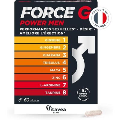 Vitavea Power Men - Ginseng, Gingembre, Guarana - Complément alimentaire - Publicité Vitavea Power Men - Ginseng, Gingembre, Guarana - Complément alimentaire - Publicité