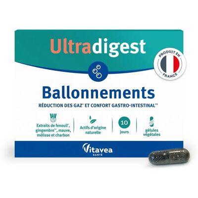 Vitavea Ultradigest Fenouil - Gélules Digestives - Publicité Vitavea Ultradigest Fenouil - Gélules Digestives - Publicité
