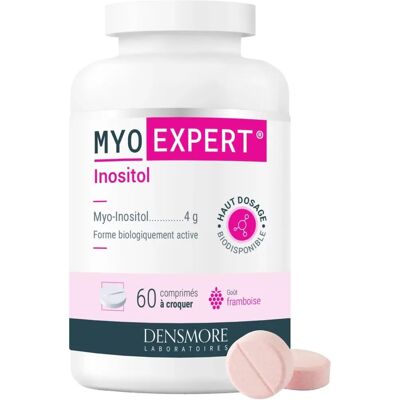 Densmore MYO EXPERT Inositol 60 Comprimés à Croquer - Complément Alimentaire - Publicité Densmore MYO EXPERT Inositol 60 Comprimés à Croquer - Complément Alimentaire - Publicité