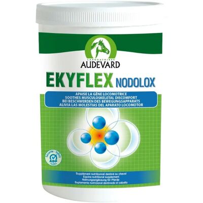 Audevard Ekyflex Nodolox 1.2kg - Supplément pour Chevaux - Publicité Audevard Ekyflex Nodolox 1.2kg - Supplément pour Chevaux - Publicité