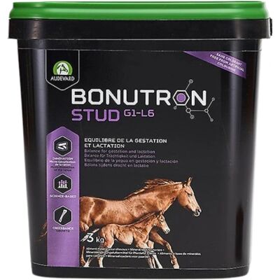 Suplemento Audevard Bonutron Stud G1-L6 - Para éguas gestantes e potros jovens Suplemento Audevard Bonutron Stud G1-L6 - Para éguas gestantes e potros jovens
