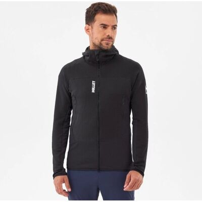 Millet MIV9024 Schwarzer Hoody - Kaltwetter Fleece Millet MIV9024 Schwarzer Hoody - Kaltwetter Fleece
