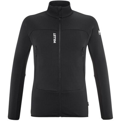Millet Fusion Grid Schwarze Jacke - Thermojacke für Herren Millet Fusion Grid Schwarze Jacke - Thermojacke für Herren