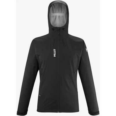 Veste noire imperméable Millet Fitz Roy - Équipement de randonnée Veste noire imperméable Millet Fitz Roy - Équipement de randonnée