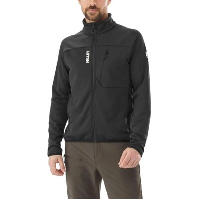 Millet Seneca Black Fleece Jacket - Mountain Active Wear Millet Seneca Black Fleece Jacket - Mountain Active Wear