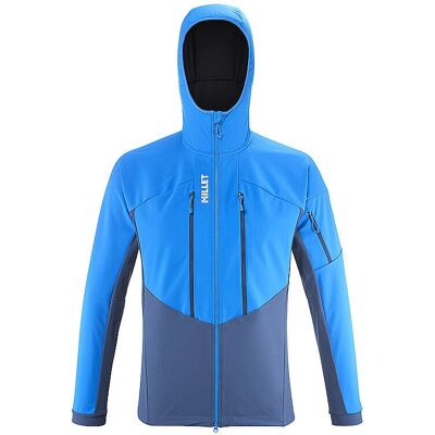 Millet Herren Touren Softshelljacke White Shield - M Millet Herren Touren Softshelljacke White Shield - M