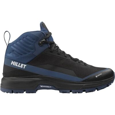 Botas Millet Wanaka Mid GORE-TEX negro azul - Botas de senderismo Botas Millet Wanaka Mid GORE-TEX negro azul - Botas de senderismo