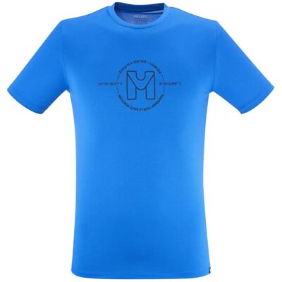 Millet Ubic Light T-shirt - Quick-drying, Durable, Blue Millet Ubic Light T-shirt - Quick-drying, Durable, Blue
