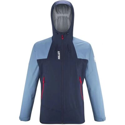 Millet Fitz Roy Men’s Blue Jacket - Waterproof Breathable Outerwear Millet Fitz Roy Men’s Blue Jacket - Waterproof Breathable Outerwear