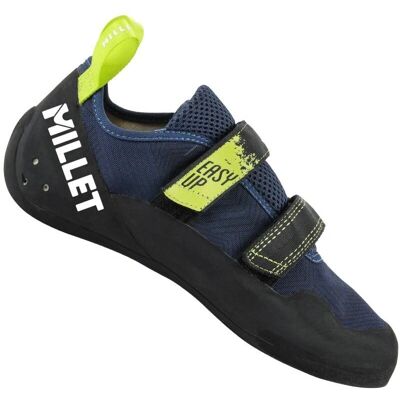 Millet Easy Up - blu scuro-verde lime - chiusura a doppio Velcro - 210 g - Scarpa da arrampicata Millet Easy Up - blu scuro-verde lime - chiusura a doppio Velcro - 210 g - Scarpa da arrampicata