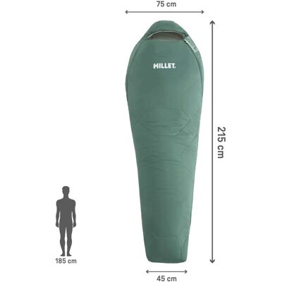 Millet Baikal 750 Schlafsack - Sommerwanderungsausrüstung Millet Baikal 750 Schlafsack - Sommerwanderungsausrüstung