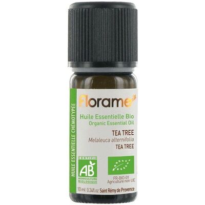 Florame Tea Tree Essential Oil - 10ml - Purifying & Antibacterial Florame Tea Tree Essential Oil - 10ml - Purifying & Antibacterial