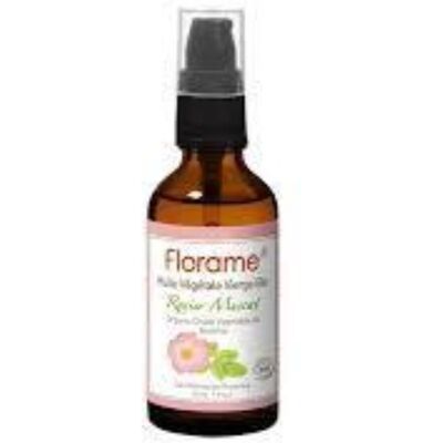 Aceite facial orgánico de rosa mosqueta Florame - Regenera e hidrata Aceite facial orgánico de rosa mosqueta Florame - Regenera e hidrata